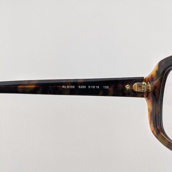 🕶️Ralph Lauren RL6105 5260 Eyeglasses 51/16 135 | ALI537🕶️ - Picture 7 of 9